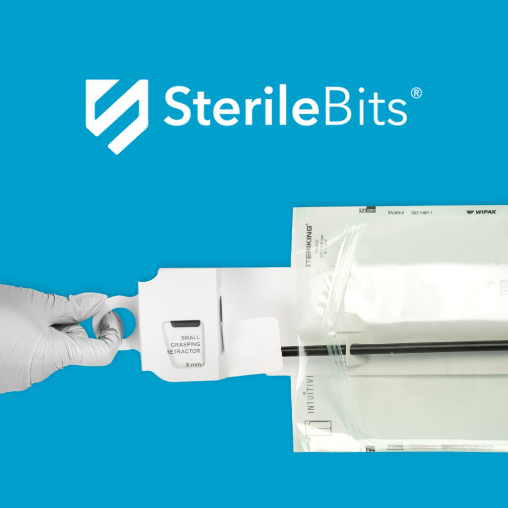 The Robotic Instrument Protector Card by SterileBits features a retrieval ring, which allows perioperative nurses to retrieve the instrument easily and without compromising the sterile barrier.  